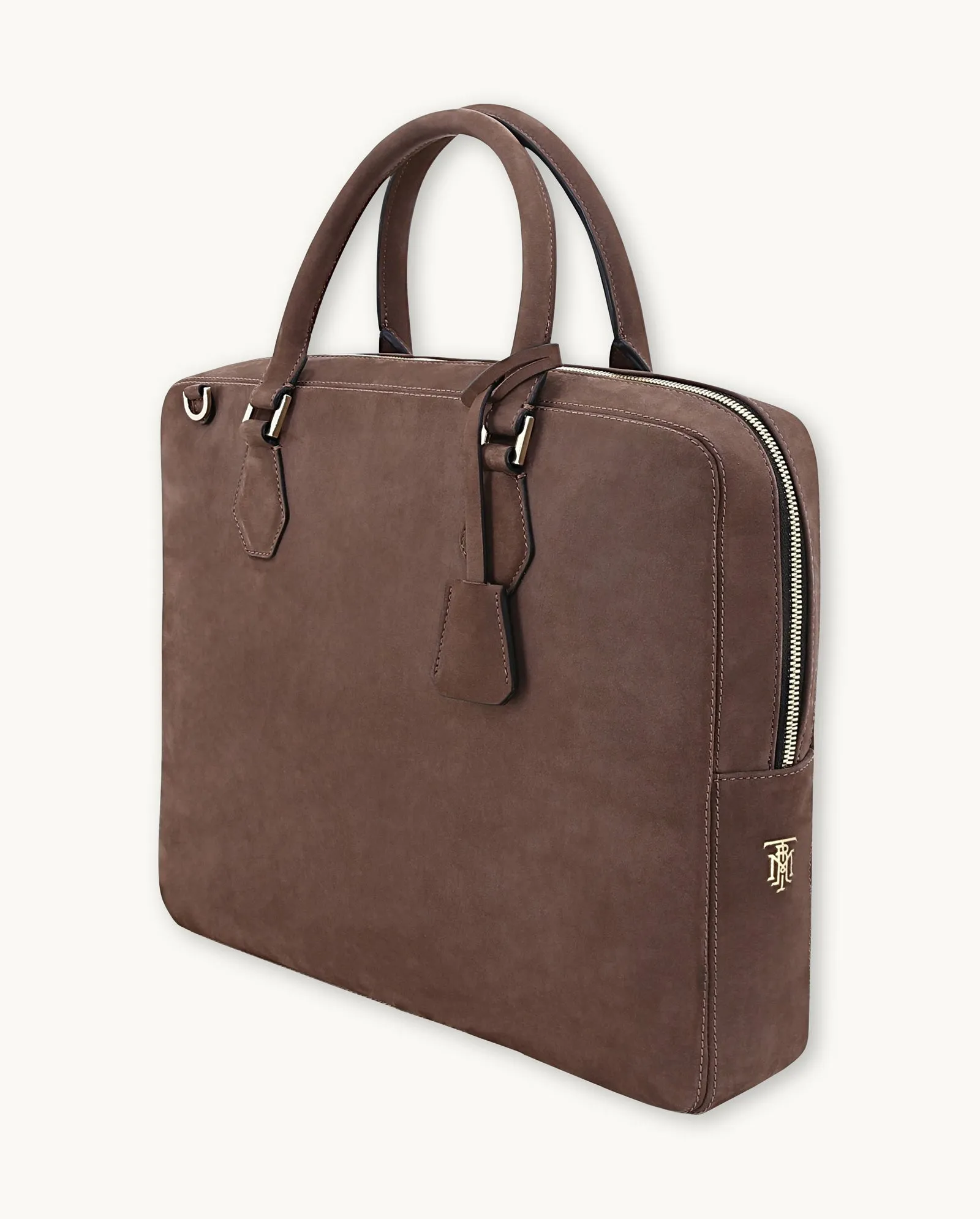 NUBUCK LEATHER BRIEFCASE