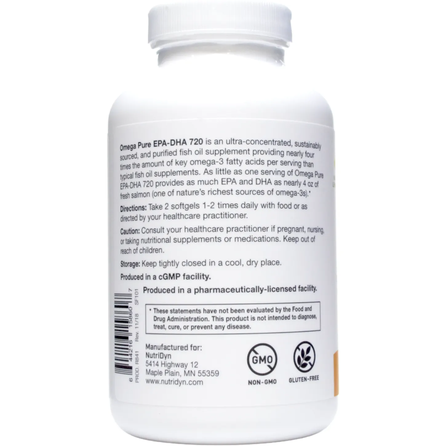 Omega Pure EPA-DHA 720 by Nutri-Dyn