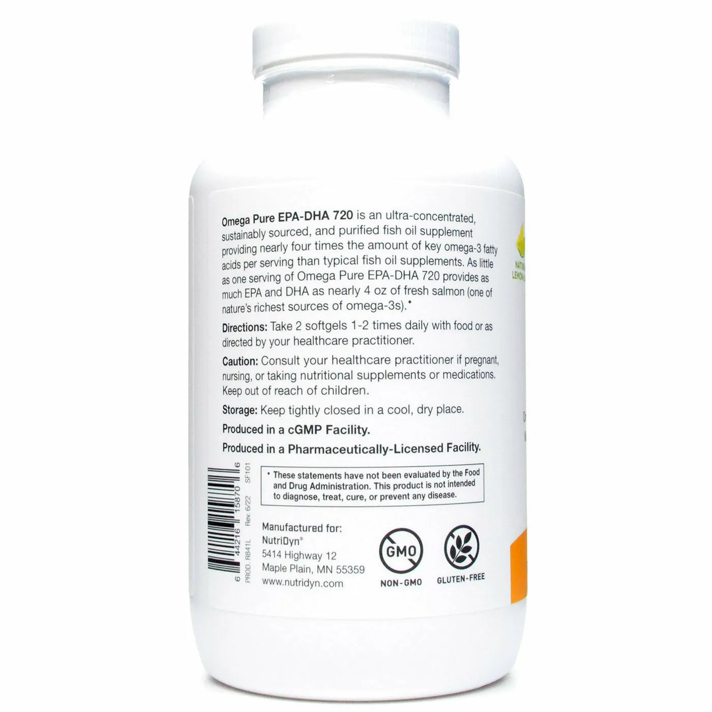 Omega Pure EPA-DHA 720 by Nutri-Dyn