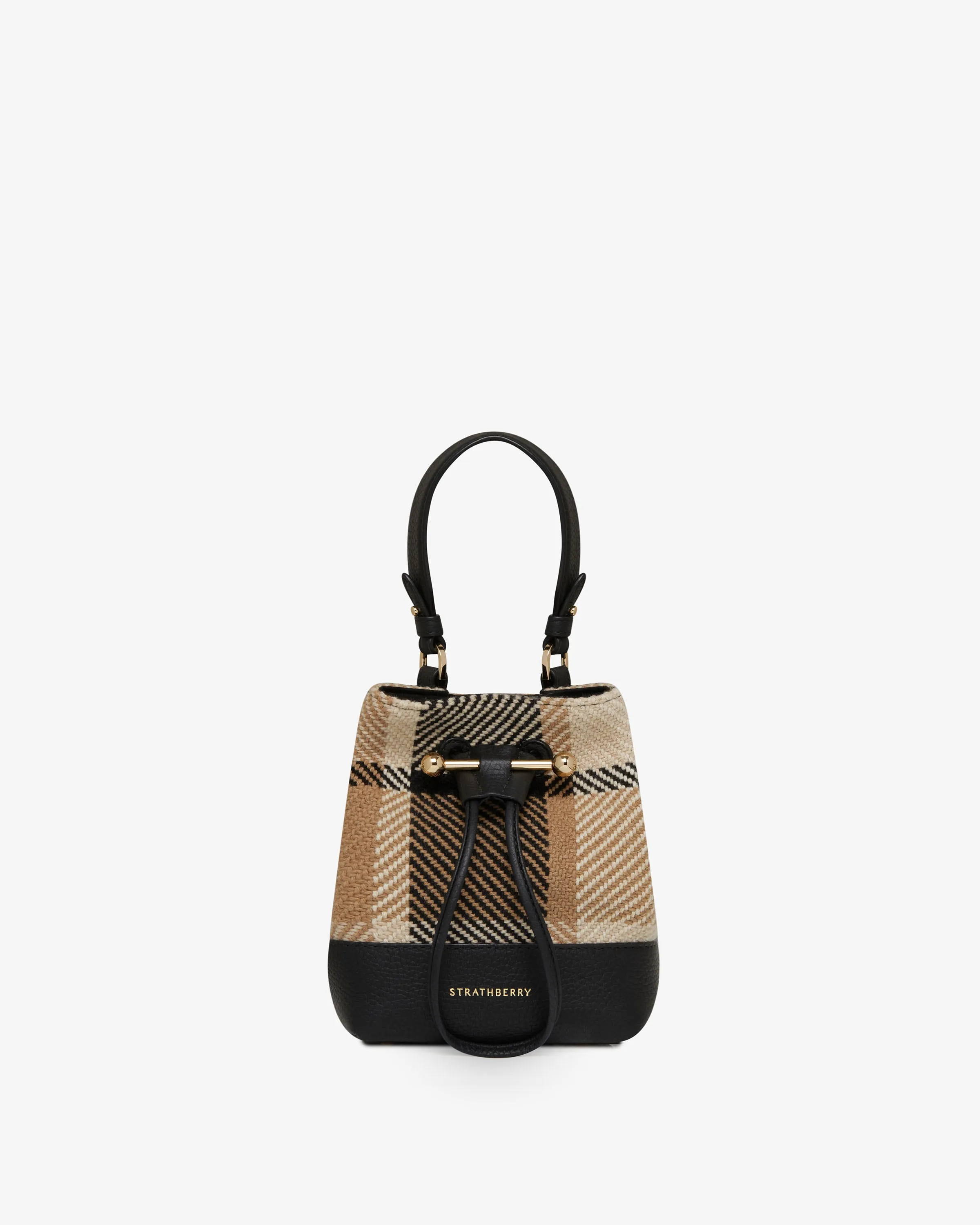 Osette - Black/Camel Tartan