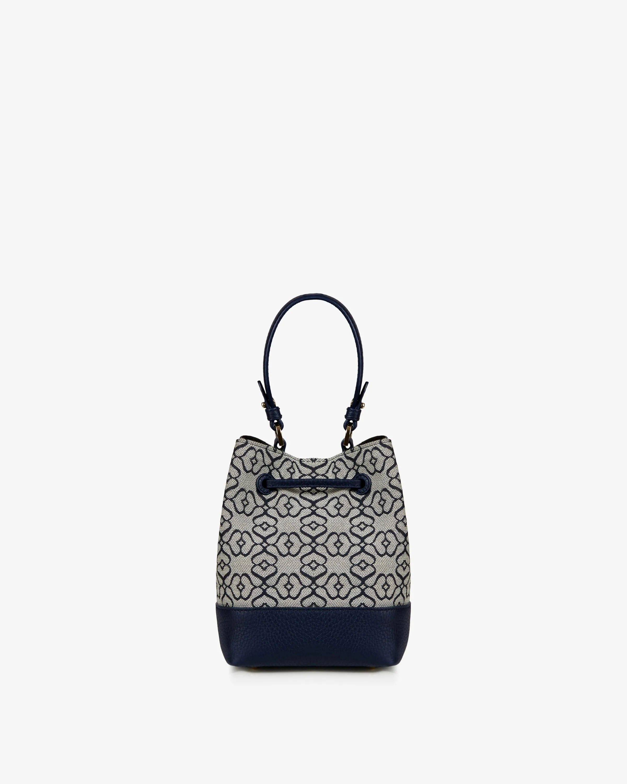 Osette - Monogram Jacquard/Leather Light Navy