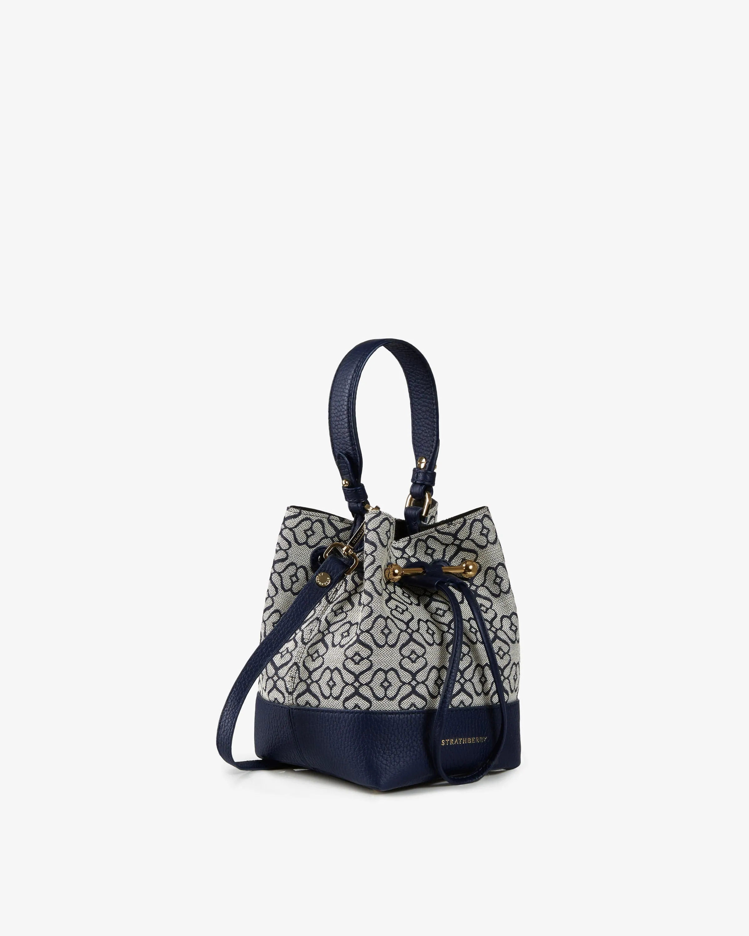 Osette - Monogram Jacquard/Leather Light Navy