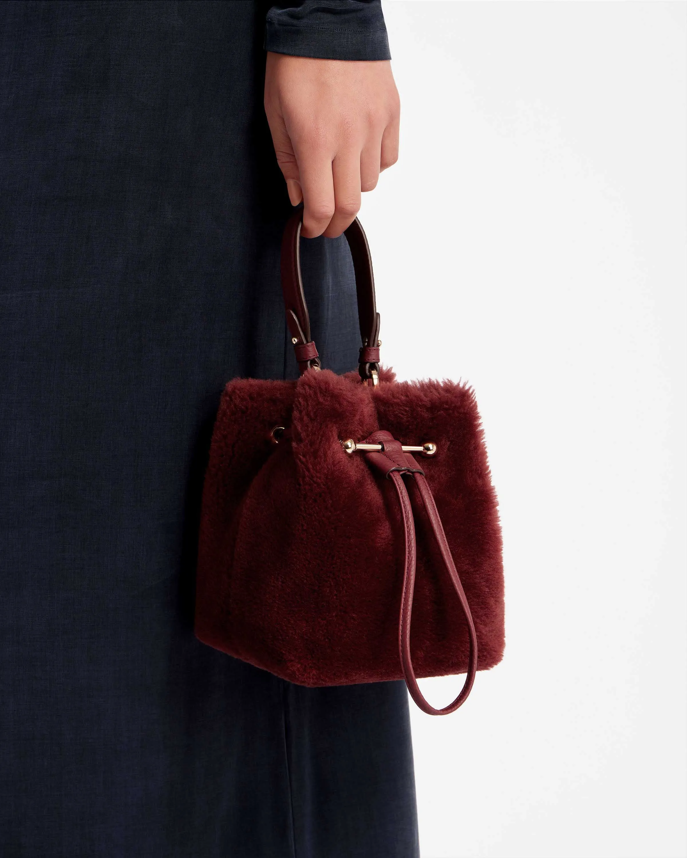 Osette - Oxblood Shearling