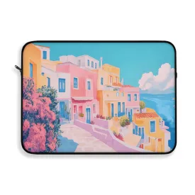 Pastel Landscape Print Laptop Sleeve