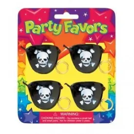 Pirate Eye Patches - 4pcs