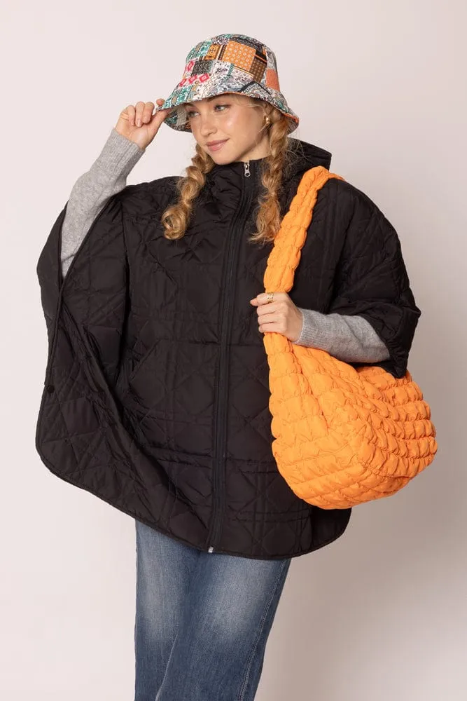 QBS320125 Cora Quilted Puffer Tote