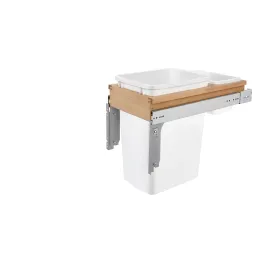 Rev-A-Shelf / 4WCTM-12DM1-175 / Wood Top Mount Pullout Single Trash/Waste Container