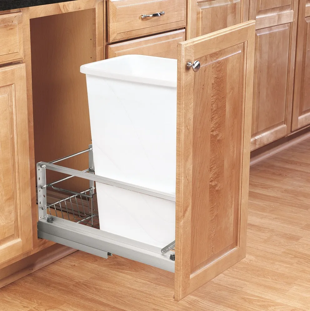 Rev-A-Shelf 50 Quart Pull-Out Waste Container 5349-1550DM-1