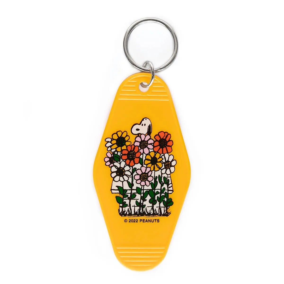 Snoopy Daisy Garden Key Tag