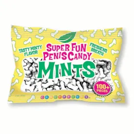 Super Fun Penis Candy Mints Bag - 3 oz