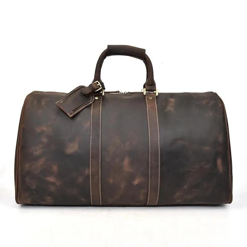 The Bjarke Weekender | Handcrafted Leather Duffle Bag