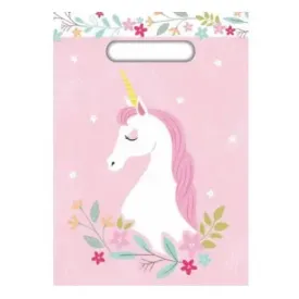 Unicorn Party Bags - 8 Pkt