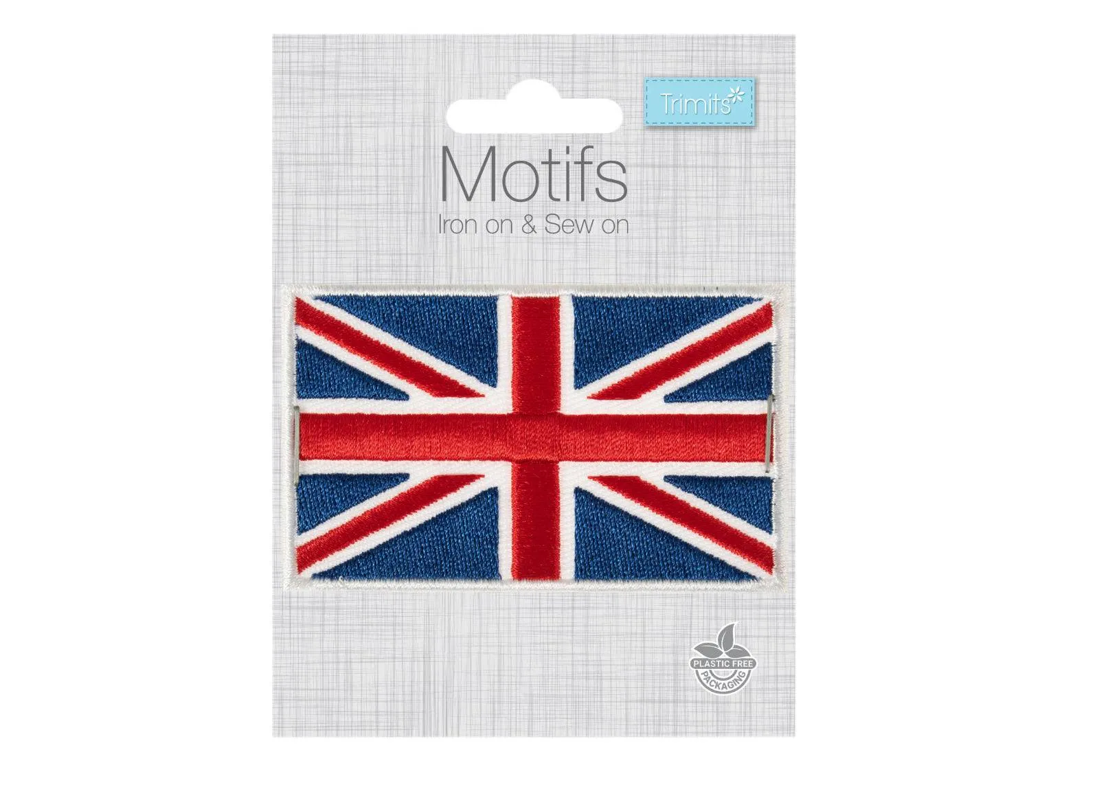 Union Jack Flag - Iron -On & Sew-On Patch