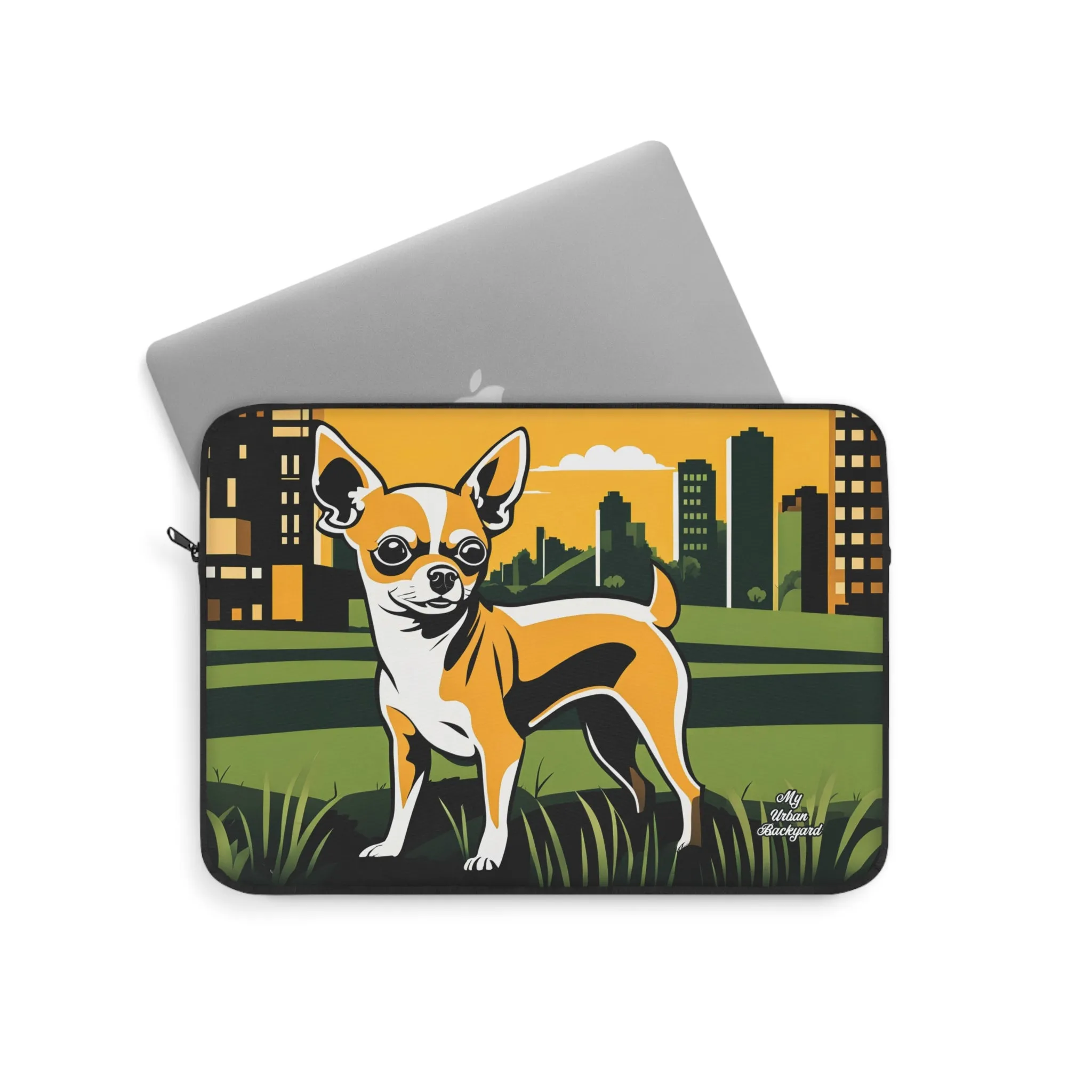 Urban Chihuahua, Laptop Carrying Case, Top Loading Sleeve for School or Work