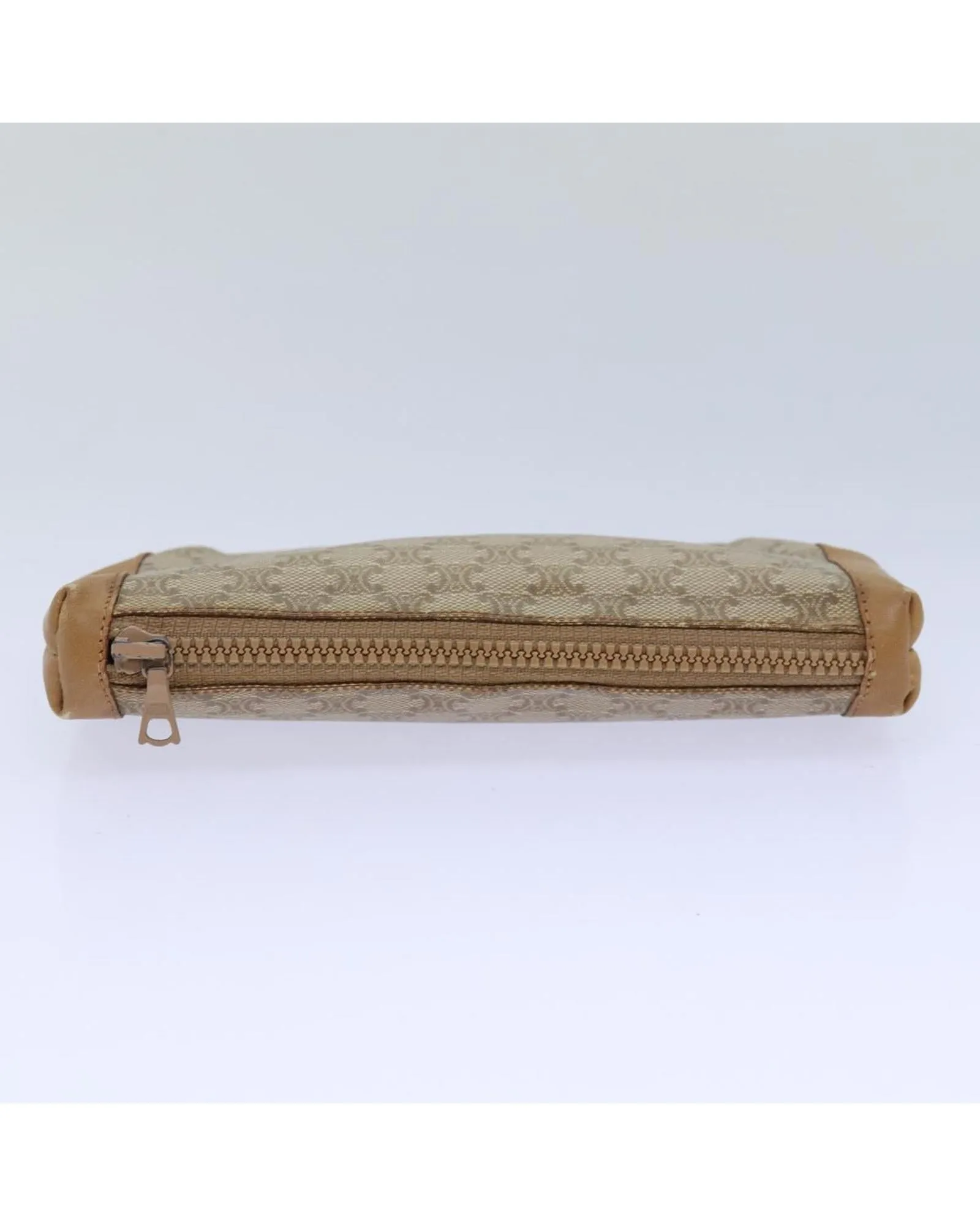 Vintage Macadam Canvas Pouch with Distressed Details