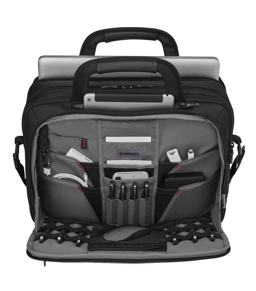 Wenger BC Star 16" Laptop Briefcase - Black