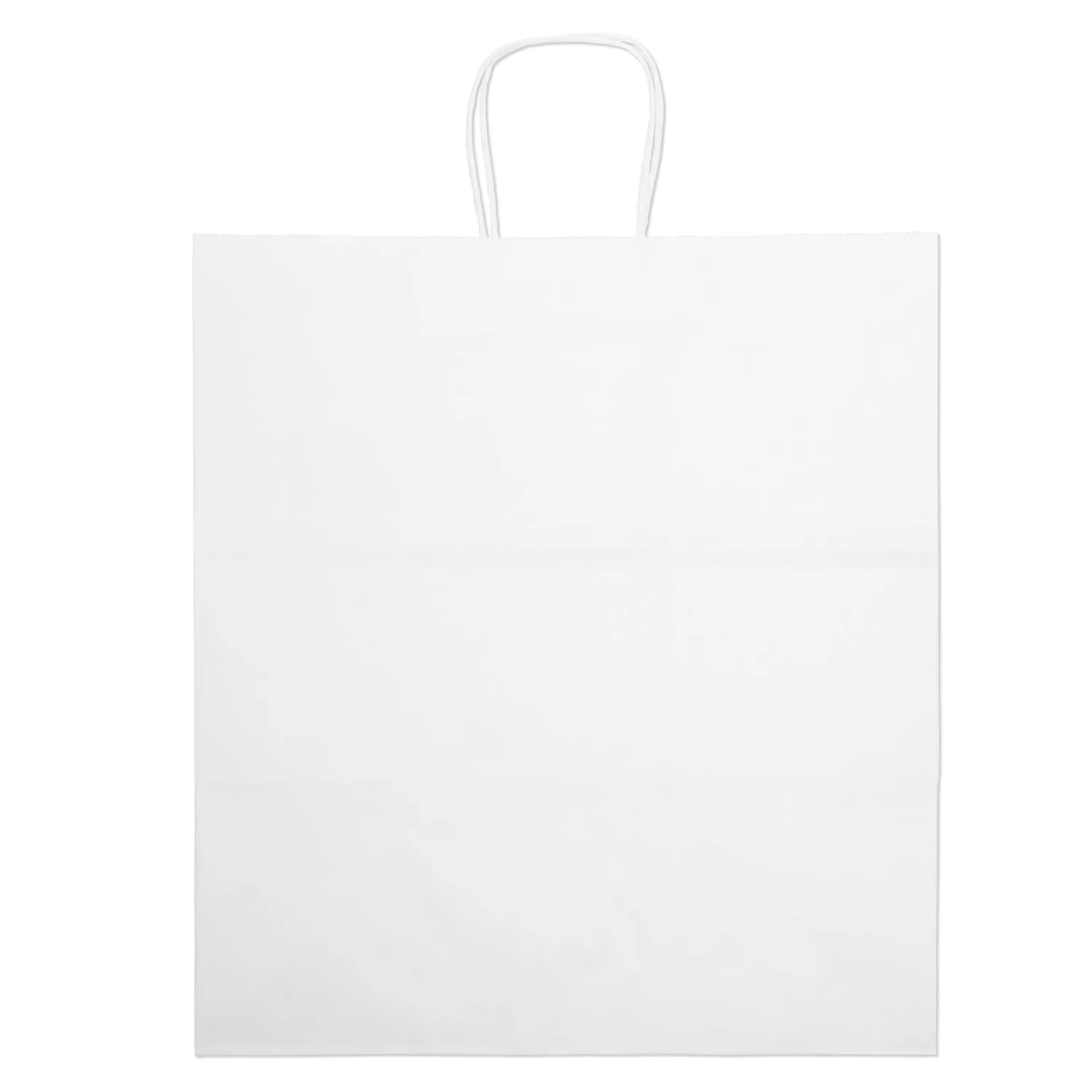 Wholesale Brute-White Paper Bag - 9202