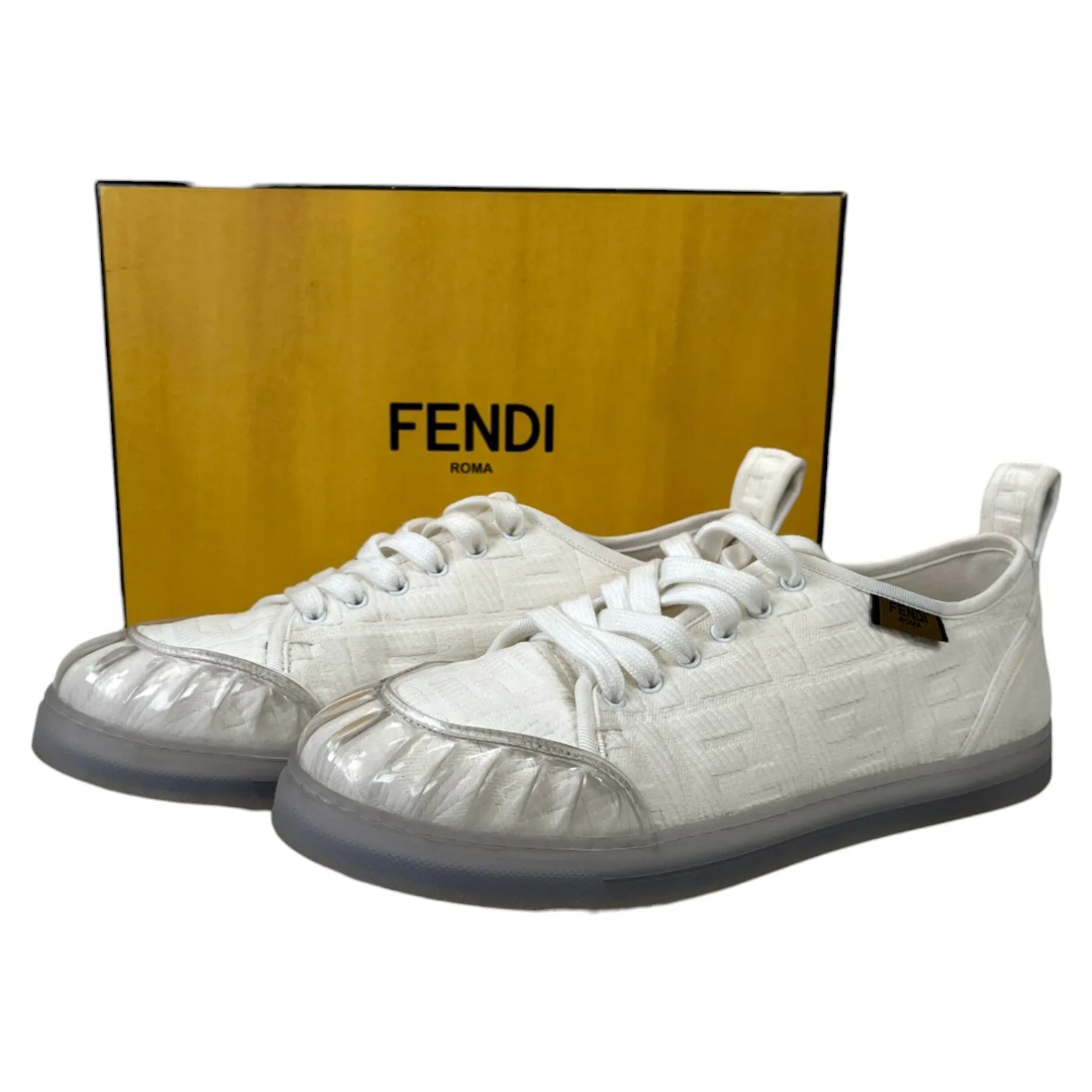 Women's Ff Sling Low Trainers White Size EU 39 / UK 6