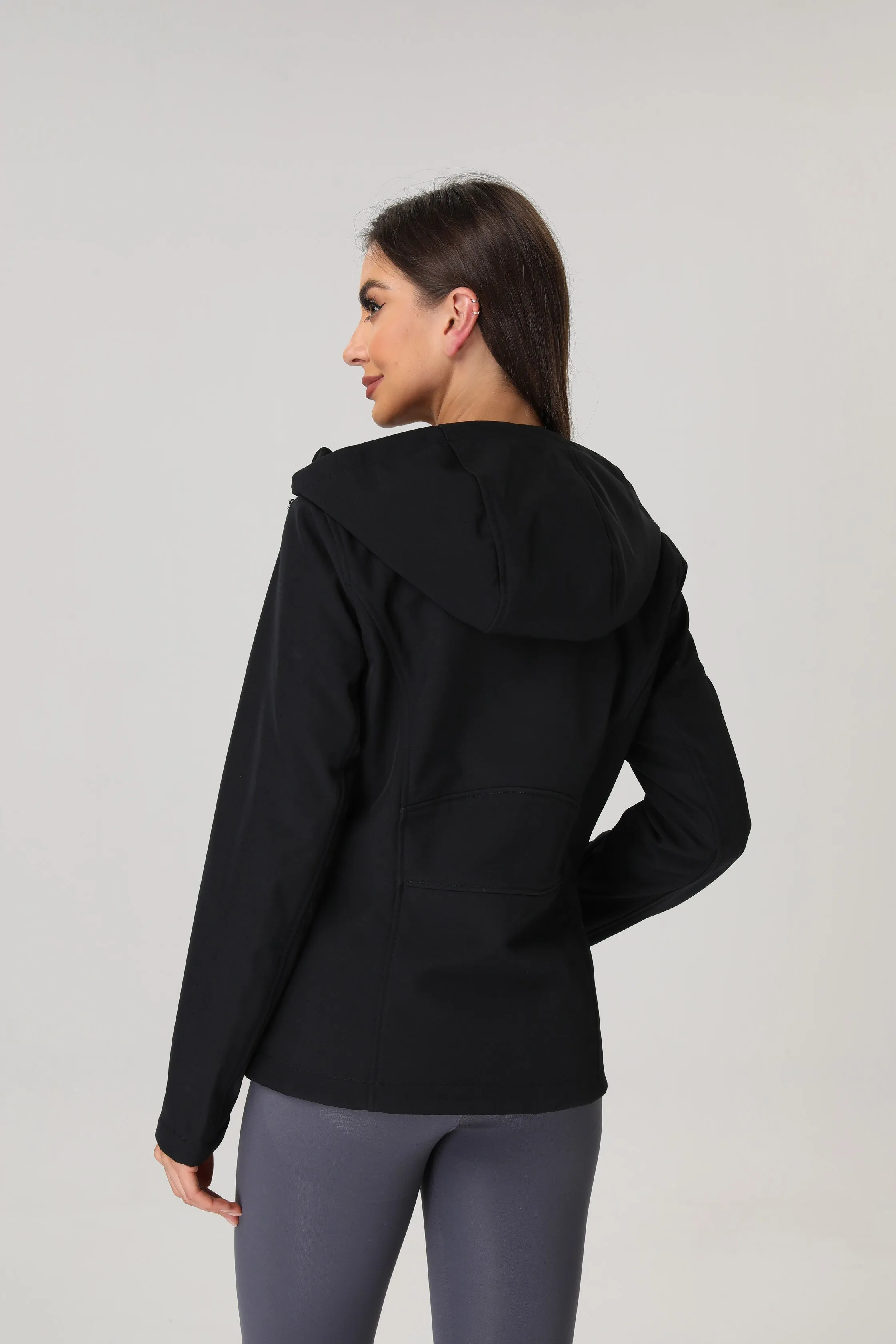 Women's Hooded Softshell Jacket